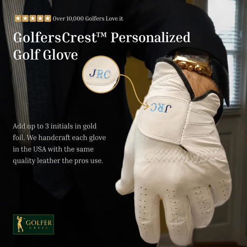 GolfersCrest Personalized Cabretta Leather Glove